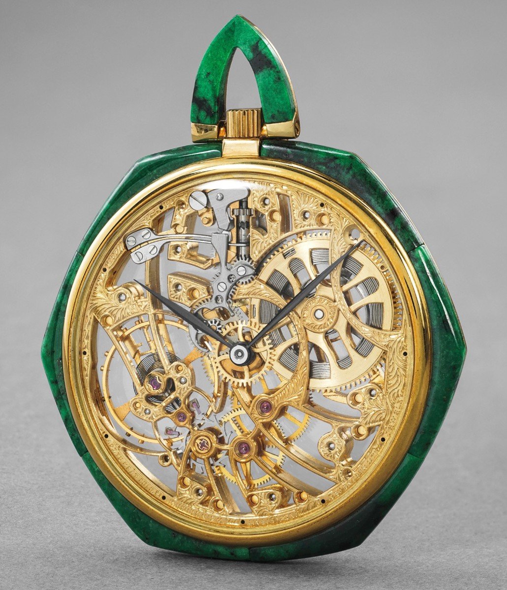 Audemars Piguet An exceedingly well preserved nephrite openface